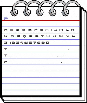 Posthuman Regular animated font preview