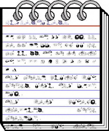Prehistorish Regular animated font preview