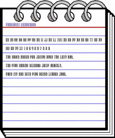 President Condensed animated font preview