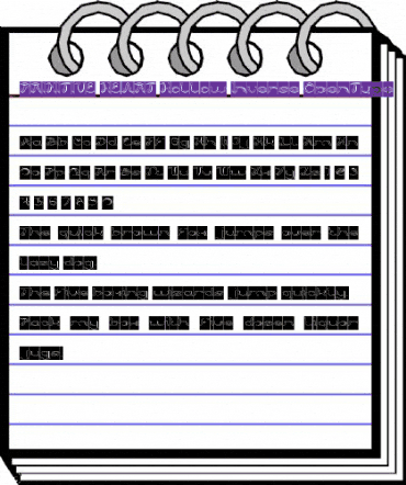 PRIMITIVE HEART-Hollow-Inverse Regular animated font preview