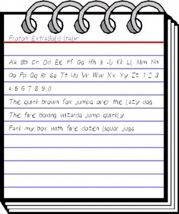 Proton ExBdIt animated font preview Proton ExBdIt animated font preview