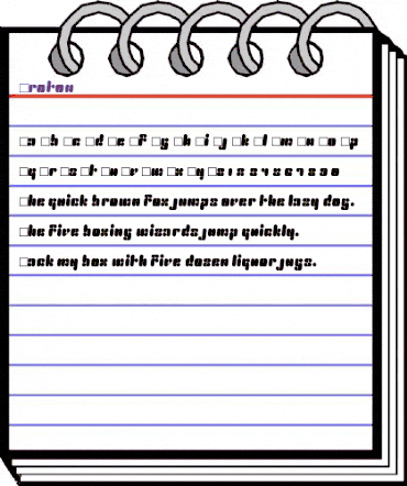 Proton Regular animated font preview