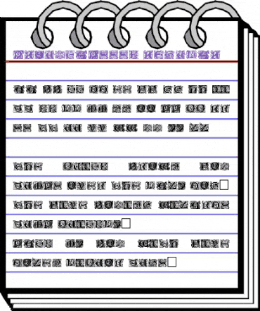 ProuxCapsSSK Regular animated font preview