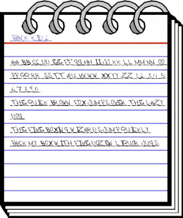 PUNK KID 2 Regular animated font preview PUNK KID 2 Regular animated font preview