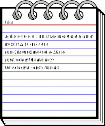 Pyrite Regular animated font preview Pyrite Regular animated font preview