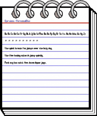 Qartiant - Personal Use Regular animated font preview Qartiant - Personal Use Regular animated font preview