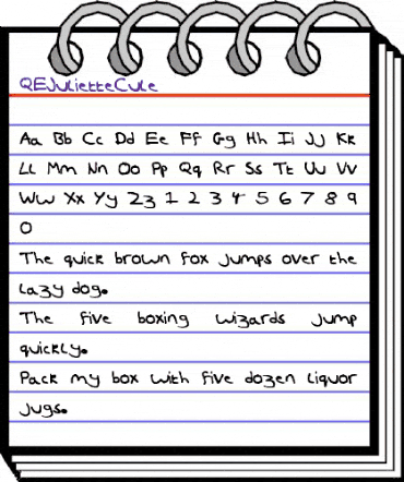 HandFont Regula animated font preview