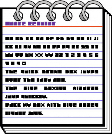 Quare Regular animated font preview