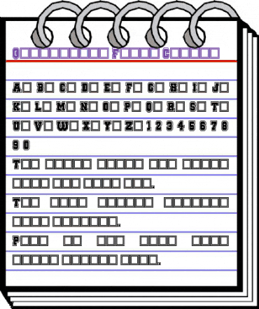 Quaterback Fight Campus Regular animated font preview