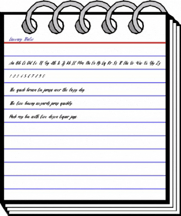 Queency Italic Regular animated font preview