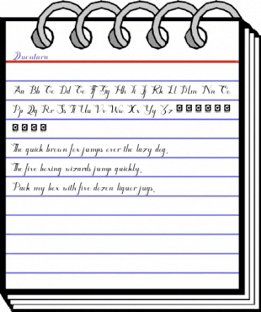 Quentara Regular animated font preview