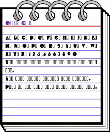 Query Caps Regular animated font preview