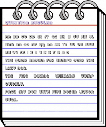 Question Regular animated font preview