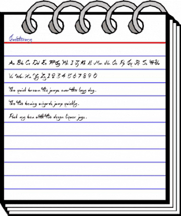 Questionary Regular animated font preview