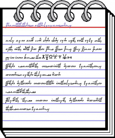 Quiller Ligatures Regular animated font preview