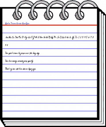 Qunka Demo Version Regular animated font preview