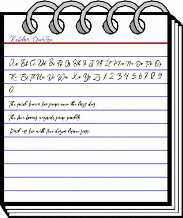 Rabelan Regular animated font preview Rabelan Regular animated font preview