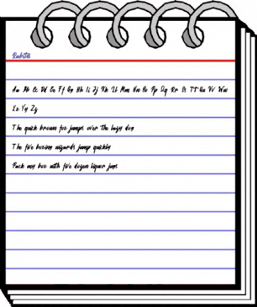 Rabites Regular animated font preview Rabites Regular animated font preview