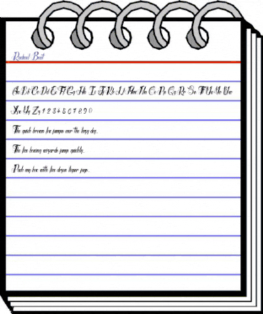 Radical Beat Regular animated font preview Radical Beat Regular animated font preview