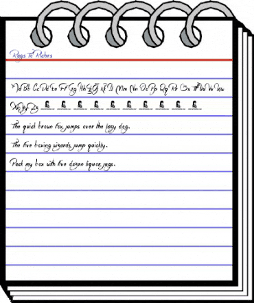 Rags To Riches Regular animated font preview Rags To Riches Regular animated font preview