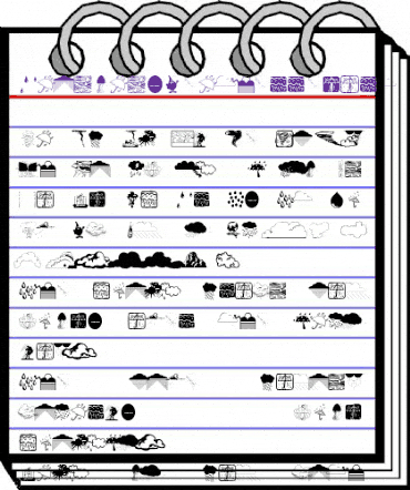 RainmansWeatherreport Regular animated font preview RainmansWeatherreport Regular animated font preview