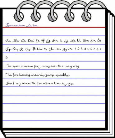 Ramadhan Karim Regular animated font preview Ramadhan Karim Regular animated font preview