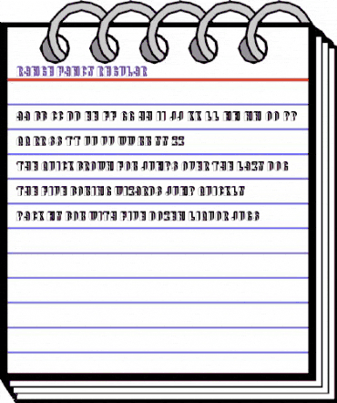 Range Fancy Regular animated font preview Range Fancy Regular animated font preview