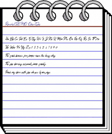 Ranshell DEMO Regular animated font preview Ranshell DEMO Regular animated font preview