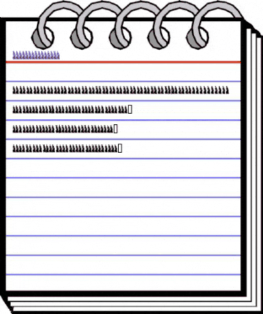 RapaNuiMoaiFont Regular animated font preview RapaNuiMoaiFont Regular animated font preview