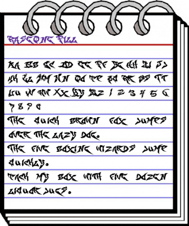 RaseOne-Fill Regular animated font preview RaseOne-Fill Regular animated font preview