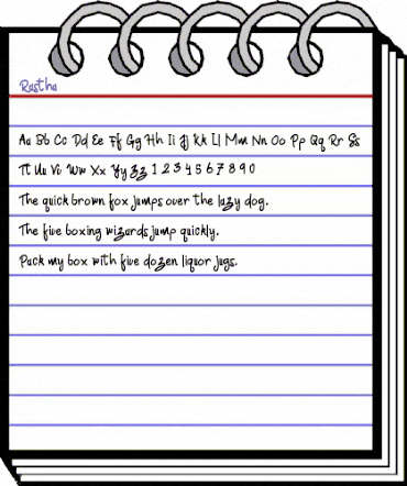 Rastha Regular animated font preview Rastha Regular animated font preview