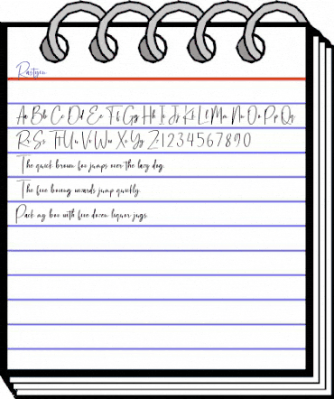 Rastyin Regular animated font preview Rastyin Regular animated font preview