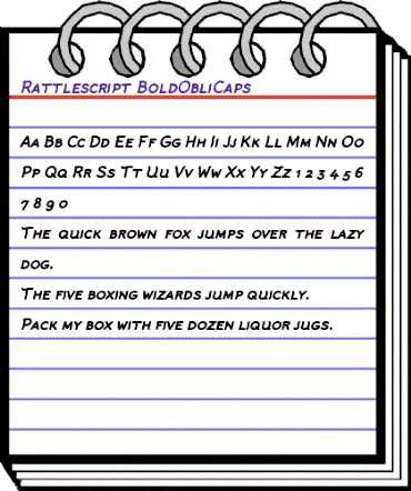 Rattlescript-BoldObliCaps Regular animated font preview Rattlescript-BoldObliCaps Regular animated font preview
