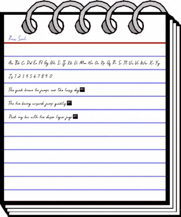 Raw Soul - Demo Regular animated font preview