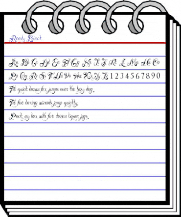 Ready Black Regular animated font preview Ready Black Regular animated font preview
