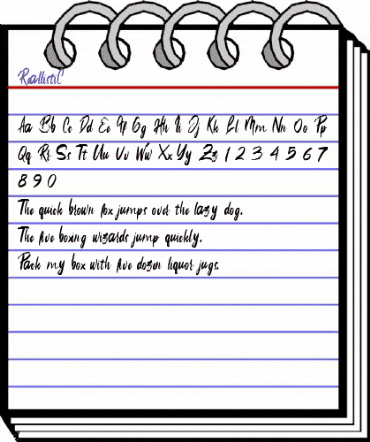 ReallistiC Regular animated font preview