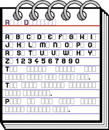 Rear Defender Regular animated font preview