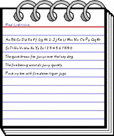 Red Lightning Red Lightning animated font preview Red Lightning Red Lightning animated font preview