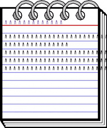 RedHead Snake Regular animated font preview