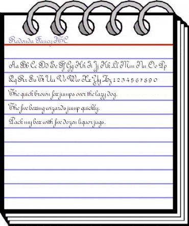 Redonda Fancy ITC Light animated font preview Redonda Fancy ITC Light animated font preview