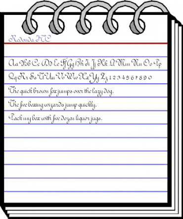 Redonda ITC Light animated font preview