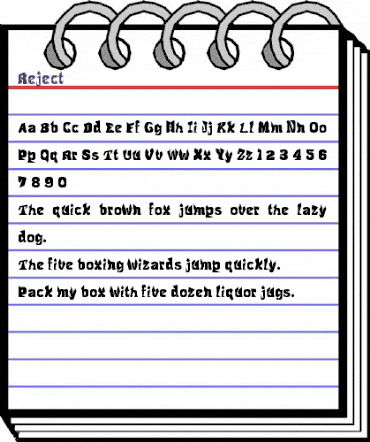 Aapex Regular animated font preview