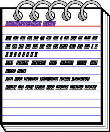 ReliefInReverse Italic Italic animated font preview ReliefInReverse Italic Italic animated font preview