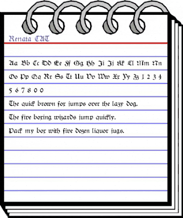 Renata CAT Regular animated font preview Renata CAT Regular animated font preview