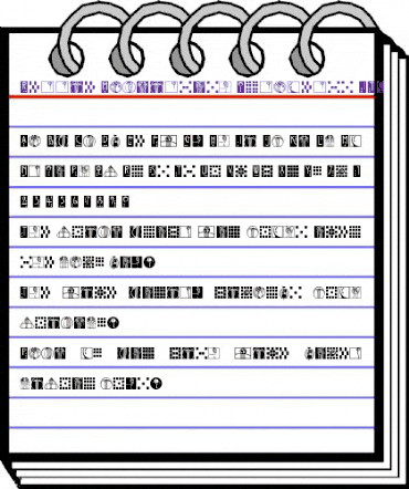 Rennie Mackintosh Ornaments ITC Regular animated font preview