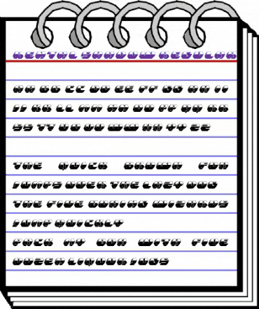 Rental Shadow Regular animated font preview