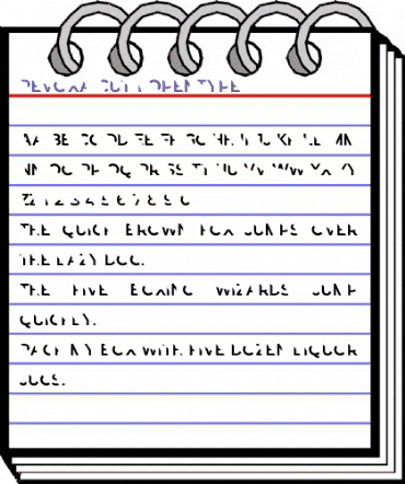 Revoxa Cut 1 Regular animated font preview