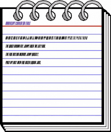 Rhinoclops Condensed Italic Regular animated font preview