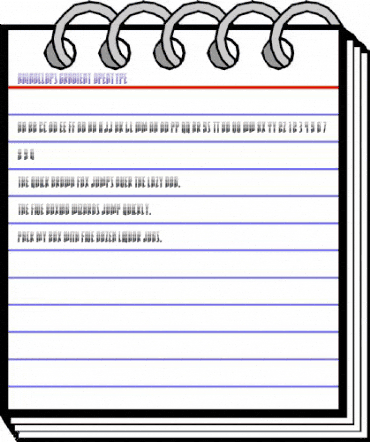 Rhinoclops Gradient Regular animated font preview