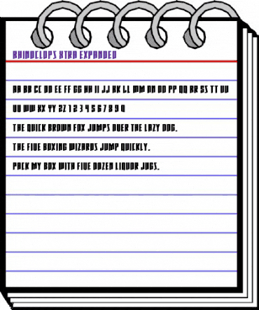 Rhinoclops Xtra-Expanded Regular animated font preview Rhinoclops Xtra-Expanded Regular animated font preview